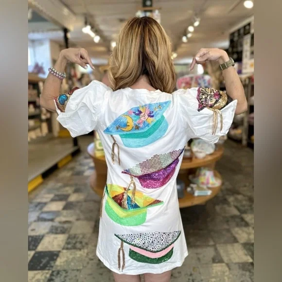 Queen of Sparkles Graduation Dress NWT- QOS size XS - Picture 2 of 12